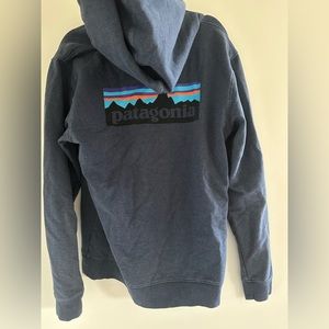 Patagonia Zip Up Hoodie Navy